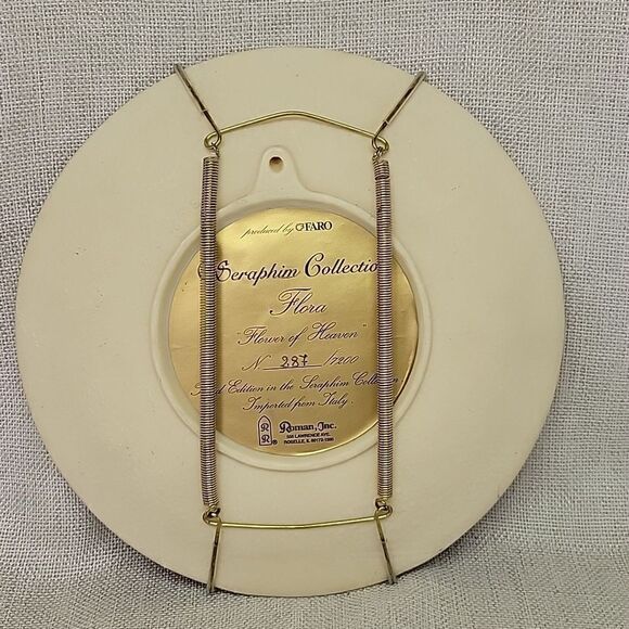 Seraphim Collection Plate "Flora Flower of Heaven" 3rd Edition & ornament - Picture 3 of 7